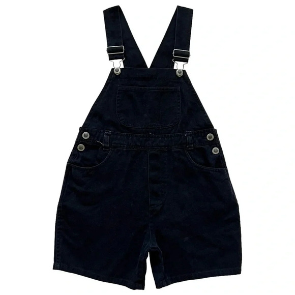 Vintage Faded Glory Shorts Overalls - Picture 1 of 10